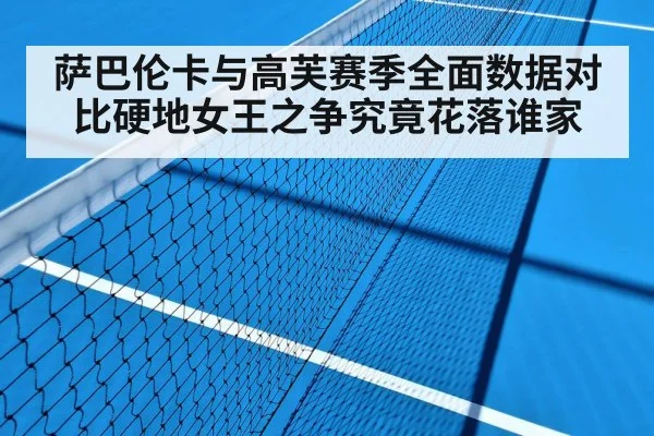 萨巴伦卡与高芙赛季全面数据对比硬地女王之争究竟花落谁家